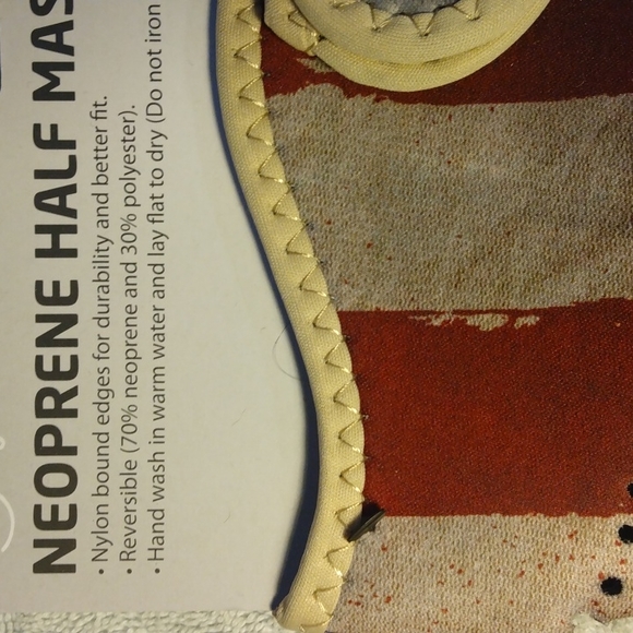 Winter Wear Stars and Stripes face mask - Picture 4 of 4